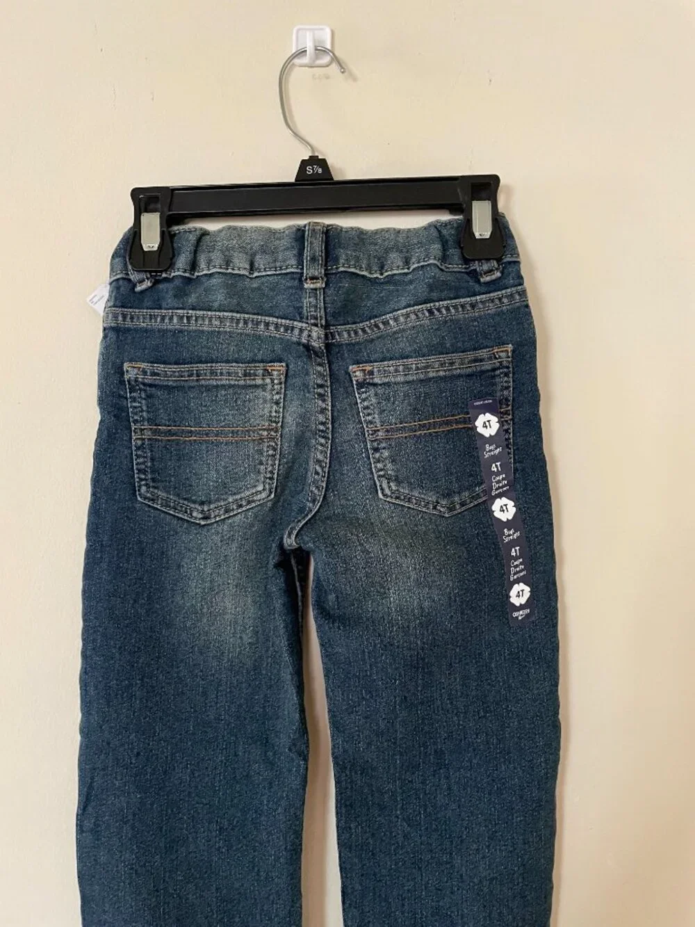 OshKosh Toddler Dark Wash Classic Jeans, Straight leg jeans